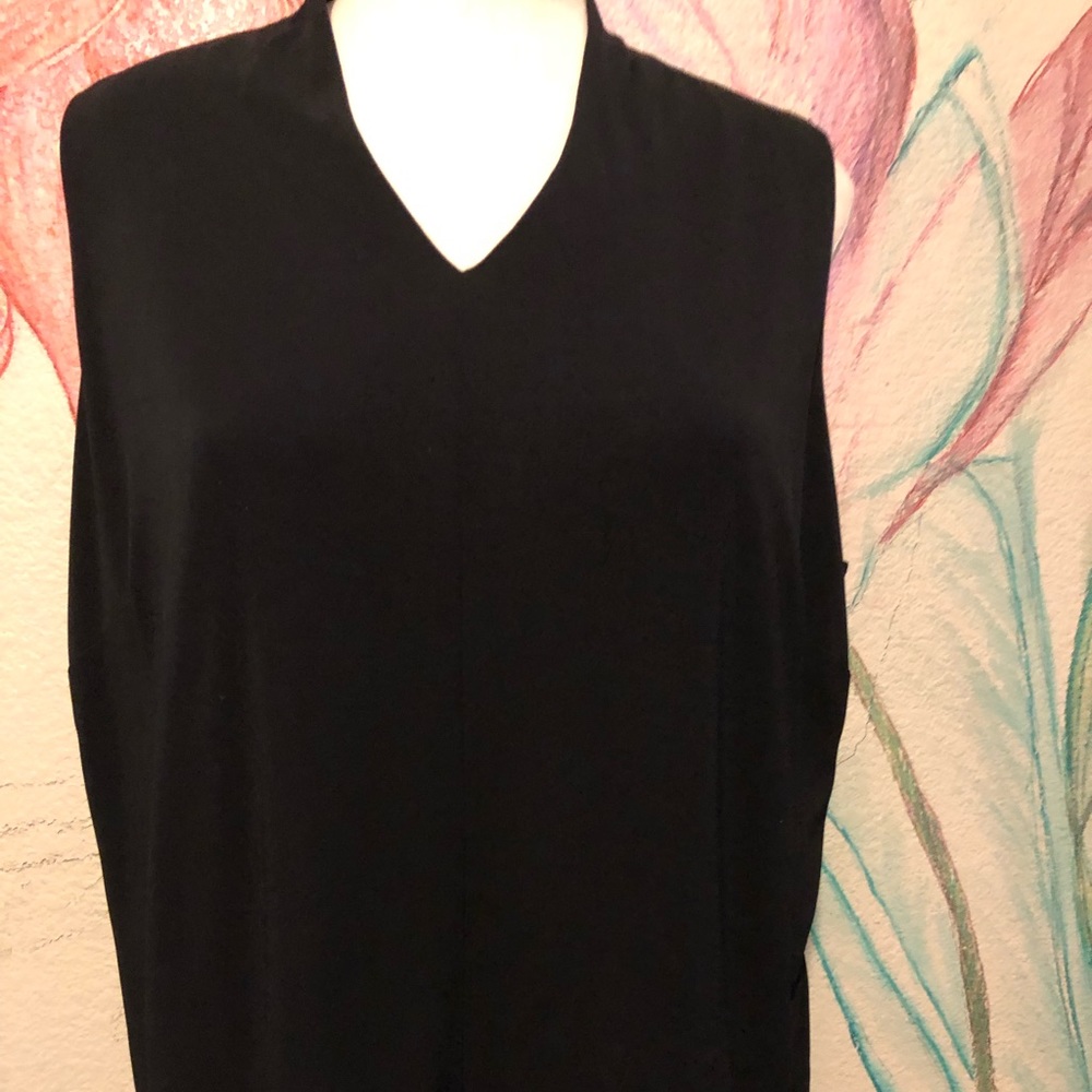 Beautiful Dressy Black Top XL